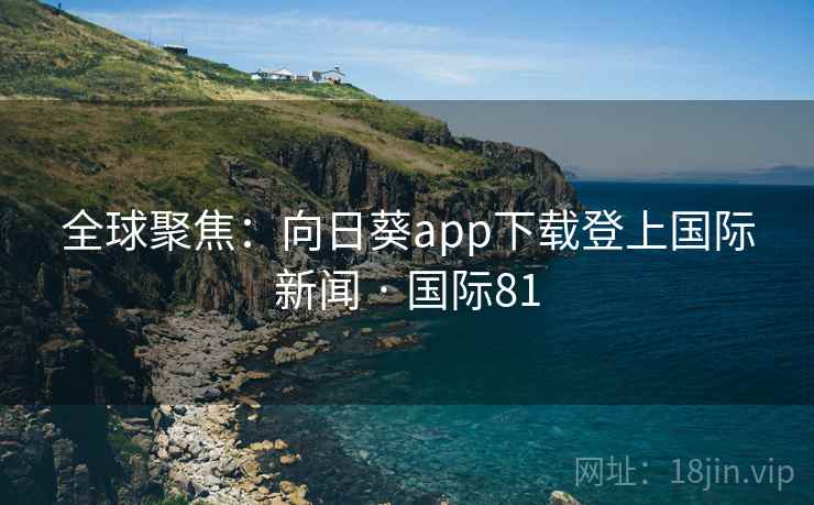 全球聚焦：向日葵app下载登上国际新闻 · 国际81